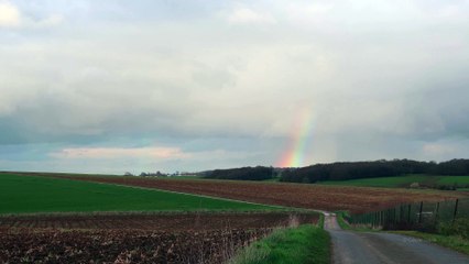 time lapse arc en ciel