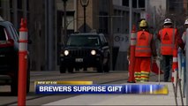 Milwaukee Residents Surprised with Free Brewers Tickets on Their Cars