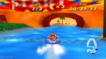 Diddy Kong Racing #27 [Pirate Lagoon] Castelo na praia