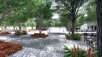 A quoi va ressembler la nouvelle place De-Gaulle de Cagnes-sur-Mer