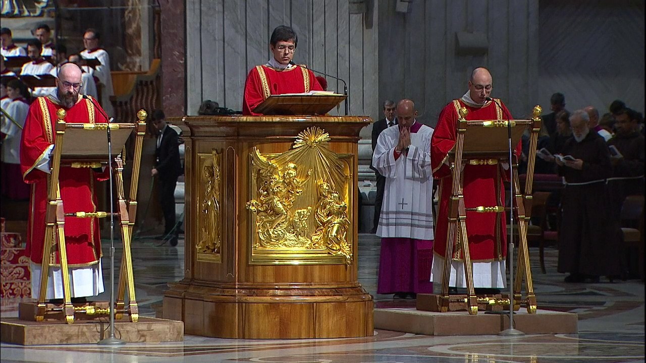 Pope Francis celebrates Good Friday