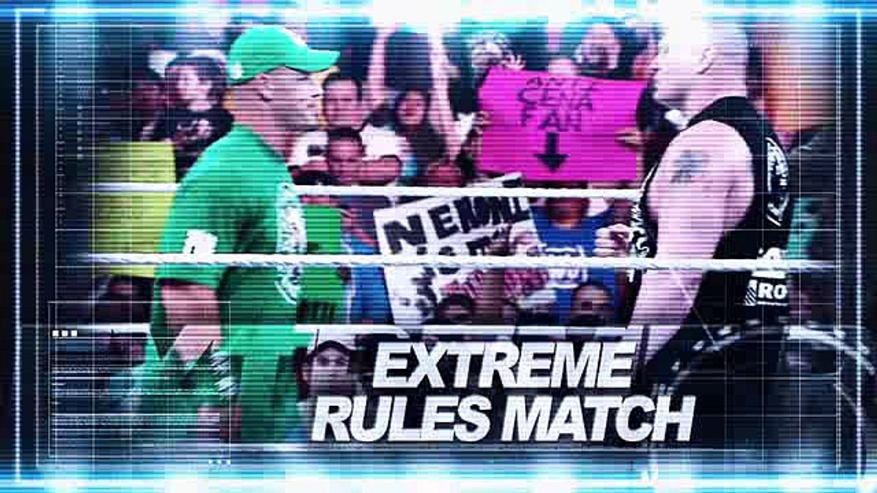 WWE Extreme Rules 2012 - Brock Lesnar vs John Cena