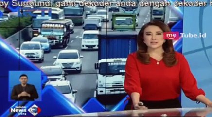 Arus Balik di Tol Cikampek-Jakarta Padat