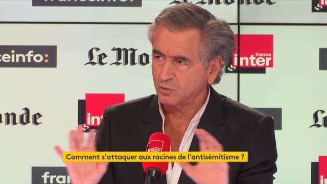 Bernard-Henri Lévy et l'antisémitisme : Nous ne sommes pas dans les années 30, les institutions tiennent bon