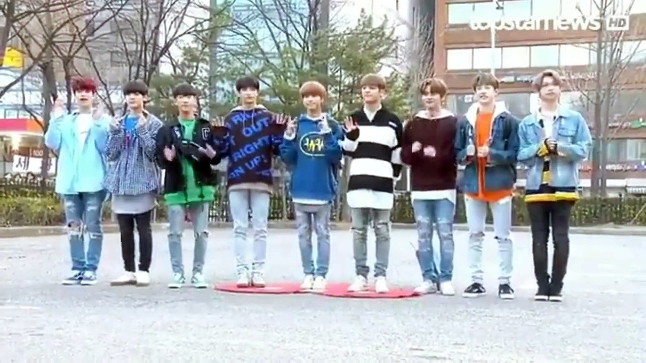 [30.03.2018] Wywiad ze Stray Kids przed Music Bank