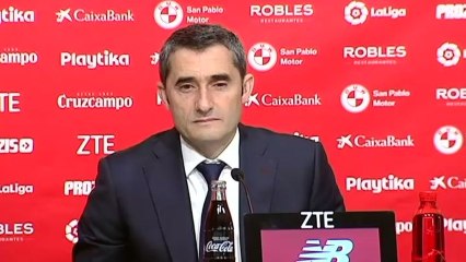 Valverde: "Tenía previsto que Messi jugará en el segundo tiempo"