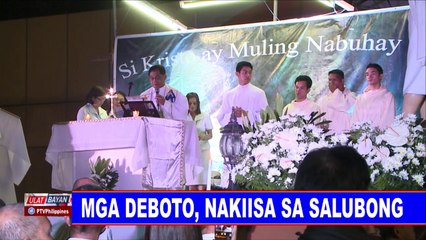 Mga deboto, nakiisa sa Salubong