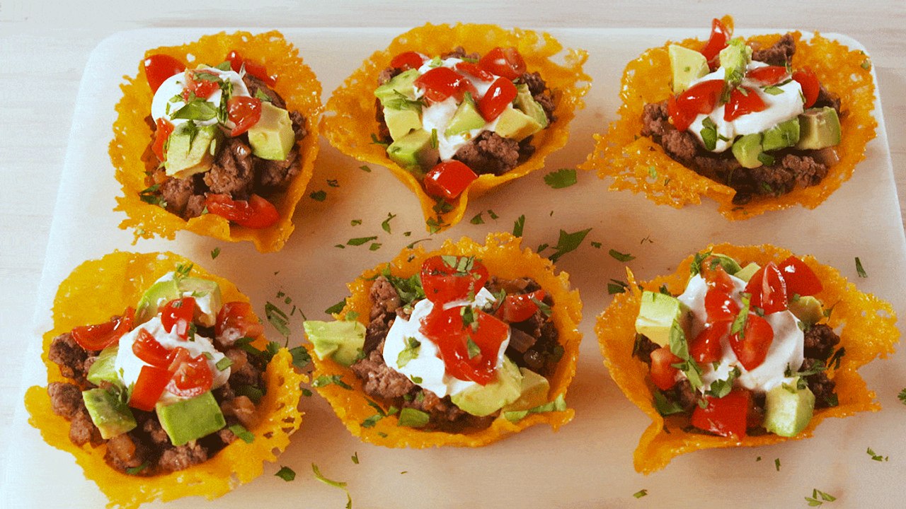 Keto Taco Cups Are The Hearty Low-Carb Snack You Need