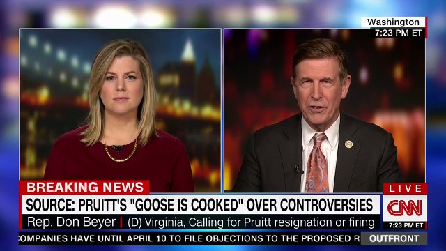 Congressman calls BS on Scott Pruitt big spending: 'His misuse of taxpayer dollars over and over' is a big deal