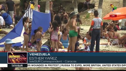Venezuelans Take Time Off for Easter