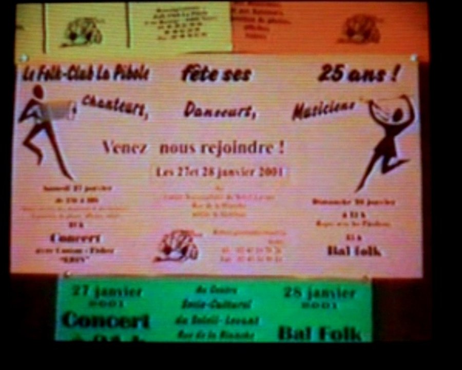 Week-end musique et danses La pibole 2001