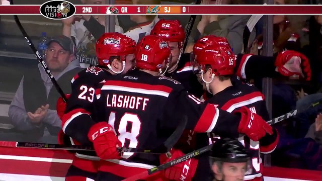 AHL San Jose Barracuda 2 at Grand Rapids Griffins 3