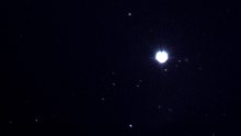 Atlas Centaur 2 Satellite near star Sirius (30 March 2018)
