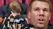 David Warner breaks down while apologising for ball tampering  | Oneindia News