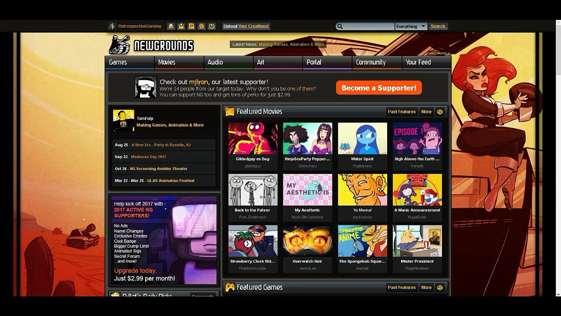 My History With Newgrounds Video Dailymotion