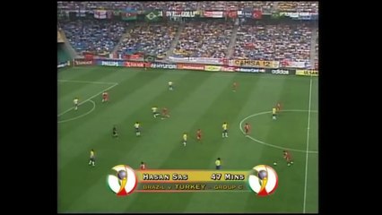 Brazil vs Turki 2- 1 - Gol Goyang Samba - World Cup/ Piala Dunia 2002