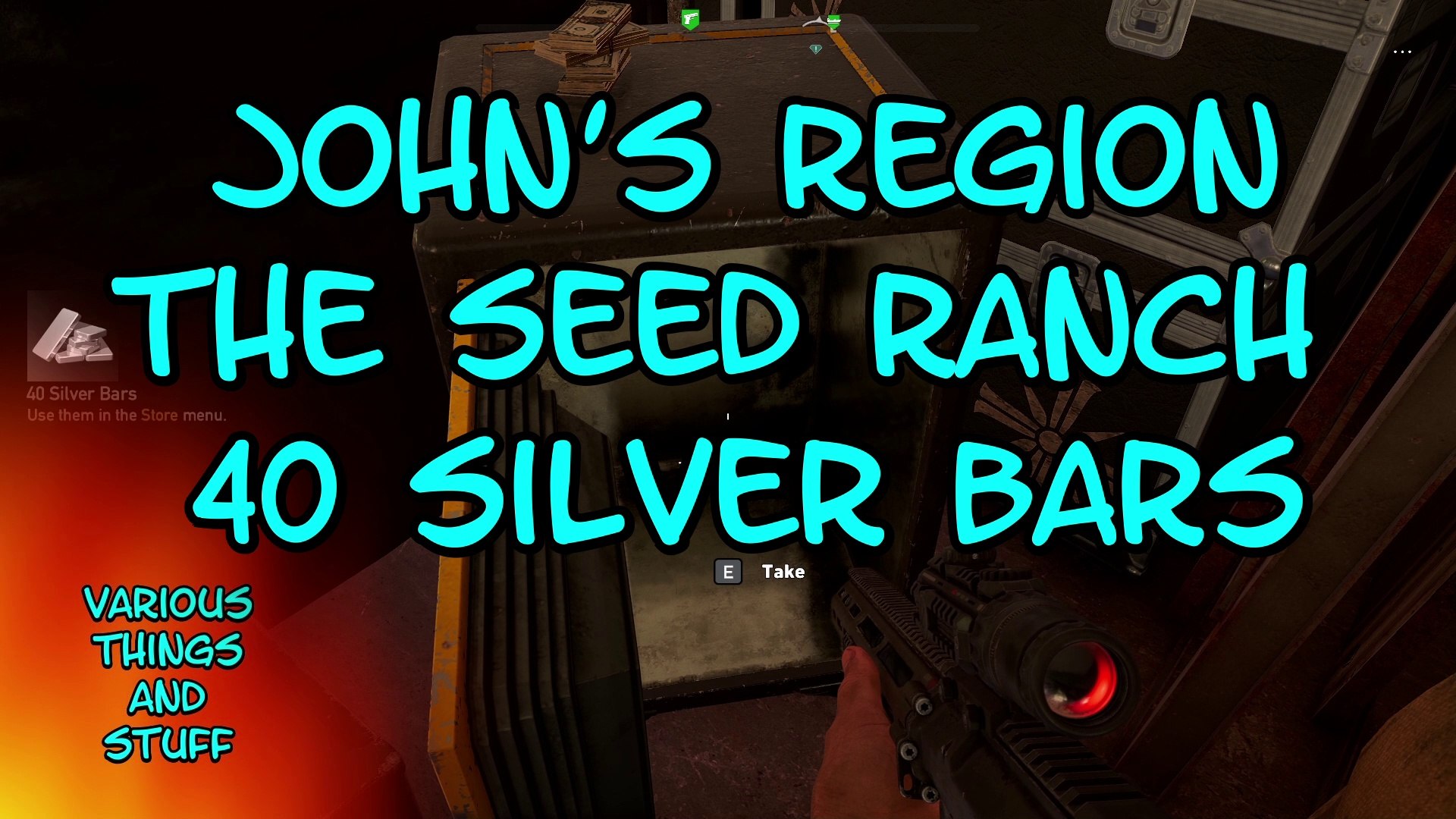 Far Cry 5 John's Region The Seed Ranch 40 Silver Bars - video Dailymotion