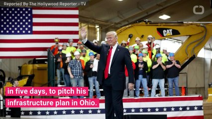 Confused Stephen Colbert on Trump's Ohio Rally: "'Roseanne' Is About the Trumps?"