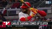Carlos Santana Leads Phillies to Win Over the Braves