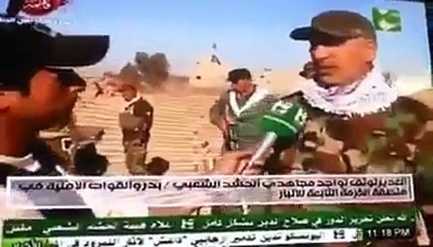 أصابة أحد قادة المليشيات الشيعية داعش الدولة الاسلامية الخلافة islamic state isis isil