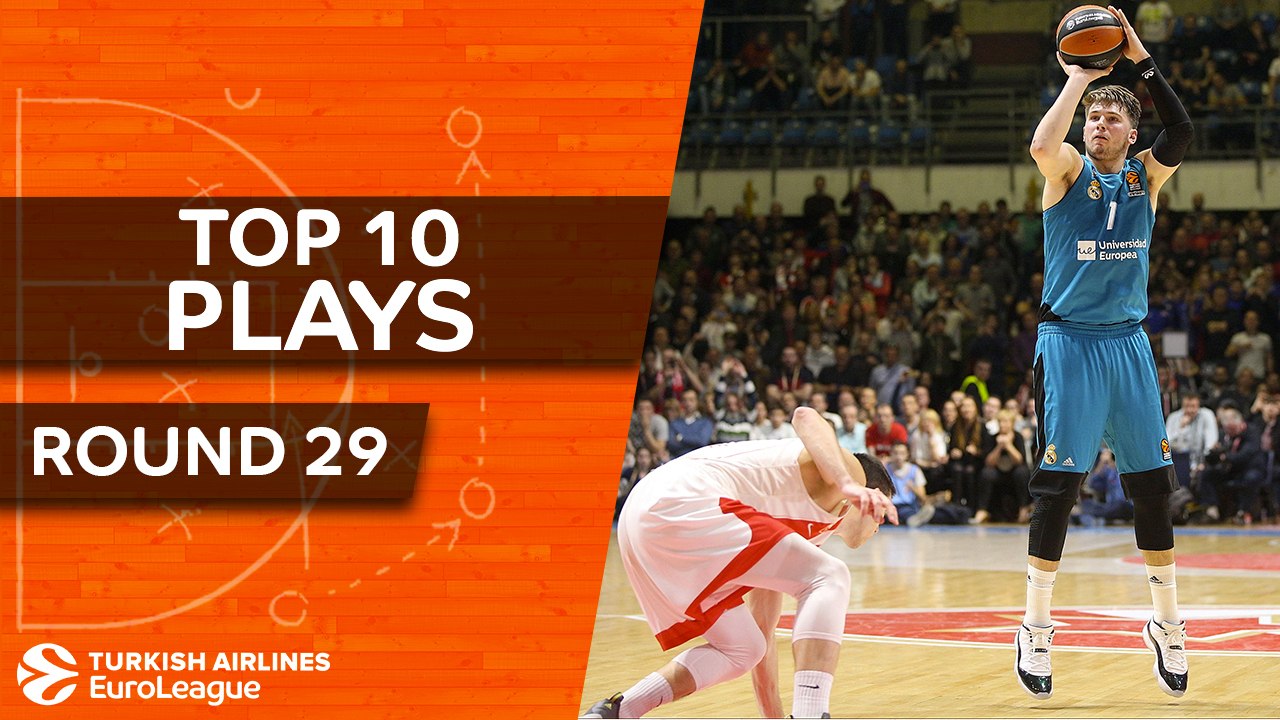 Top 10 Plays  - Turkish Airlines EuroLeague Regular Season Round 29