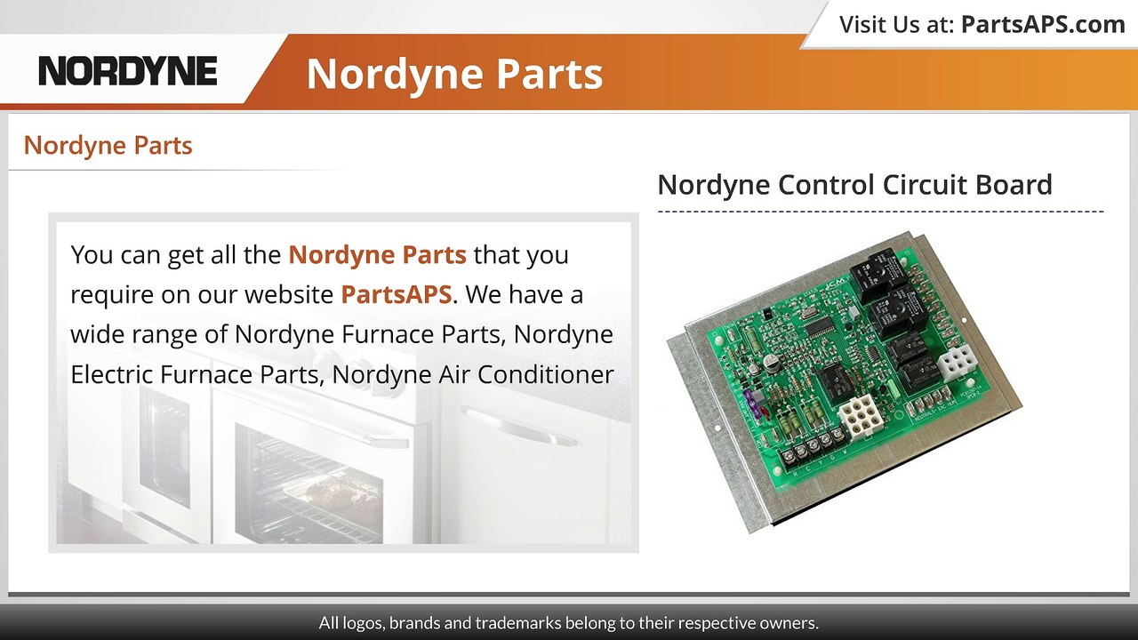 Nordyne Parts | Nordyne Furnace Parts | HVAC Parts | HVAC Parts and Accessories- PartsAPS