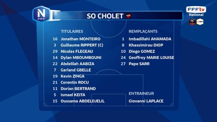 Composition & Interview du SO Cholet