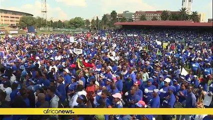 South Africa's Freedom Day protest held against Zuma