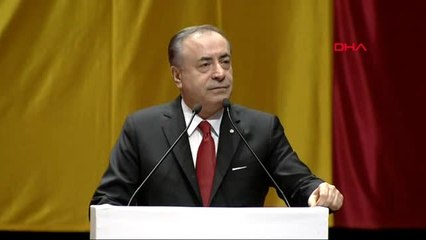 Galatasaray Başkanı Cengiz, Mali Genel Kurul'da Konuştu - 1