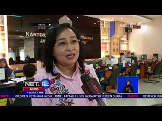 Kondisi Kantor Pajak di Hari Terakhir Pelaporan Pajak Penghasilan - NET 12