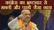 Karnataka Election:  Amit Shah ने कहा, Congress & Corruption are like fish & water | वनइंडिया हिन्दी