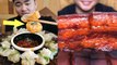 Meogbang COMPILATION-CHINESE FOOD-MUKBANG-Greasy Chinese Food-Beauty eat strange food-NO.101