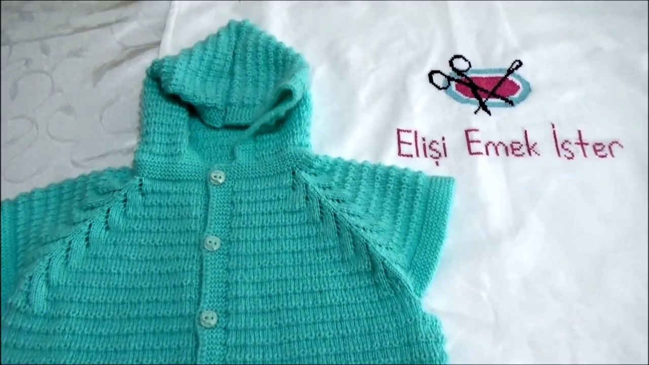 Kapşonlu Bebek Yeleği Yapılışı Dailymotion Video