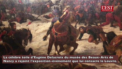 Le tableau "La Bataille de Nancy" est actuellement au Musée du Louvre à Paris