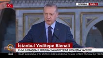 Cumhurbaşkanı  Erdoğan: Tek parti döneminde ahıra çevrilmiş camileri yeniden inşa ediyoruz
