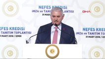 İzmir-Başbakan Binali Yıldırım Nefes Kredisi İmza Töreni'nde Konuştu-3
