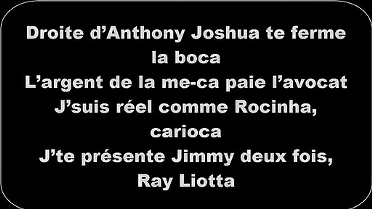 Booba - Gotham (Lyrics - Paroles)
