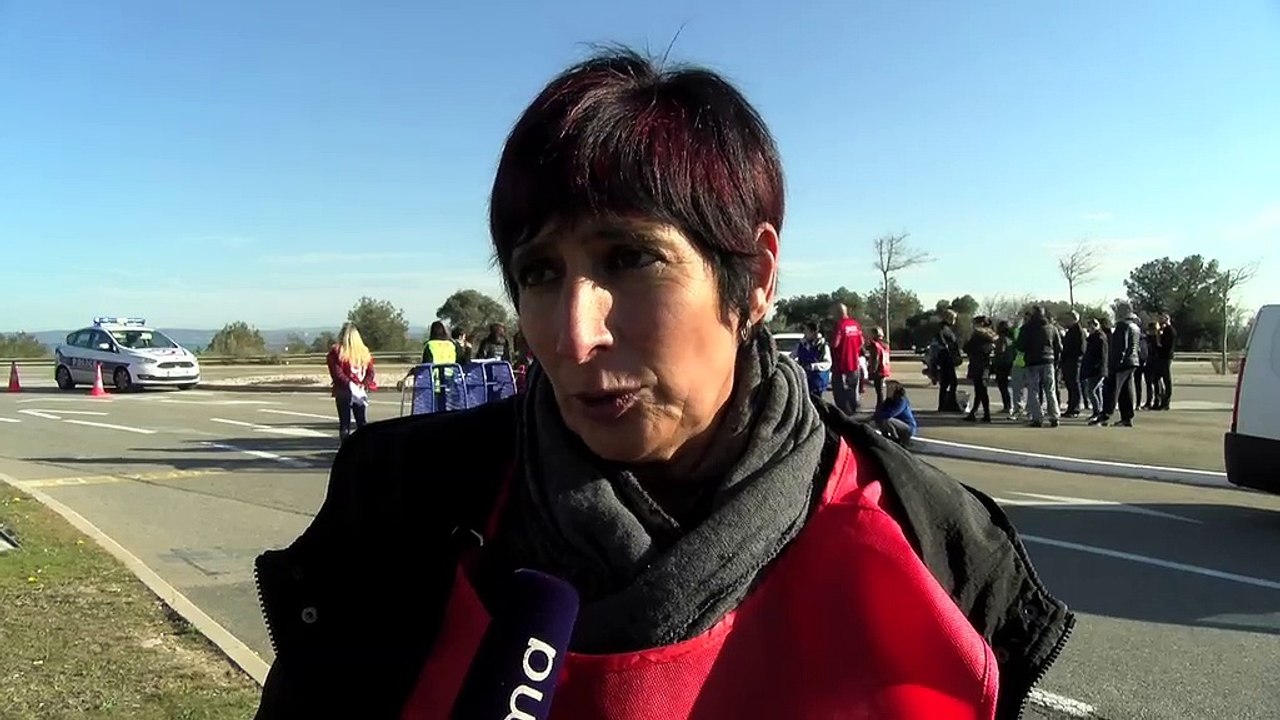 Valérie Gavini au micro d'Ulrich Téchené