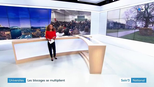 Rouen : les étudiants en colère bloquent l'université