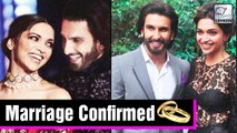 CONFIRMED! Deepika Padukone And Ranveer Singh To Tie The Knot This Year