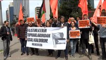 İsrail Başkonsolosluğu Önünde Protesto