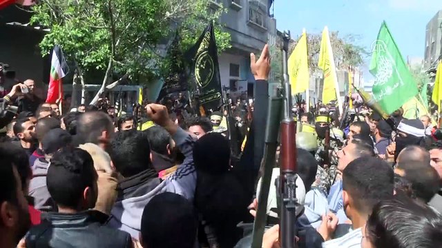 Gazze şehidini uğurladı- BEYT HANUN