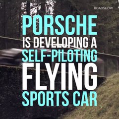 You could be driving a flying Porsche in the not-too-distant future
