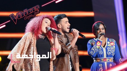 #MBCTheVoice - مرحلة المواجهة - حسين بن حاج، سيرعابدين ولطيفة بوغرّة يؤدّيان أغنية ’يا غالي’