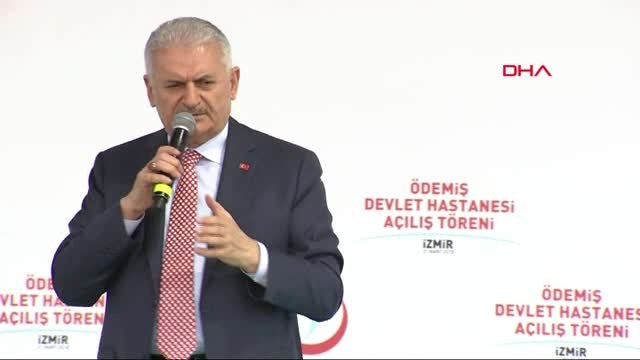 Ödemiş - Başbakan Yıldırım Ödemiş Devlet Hastanesinin Açılışında Konuştu -4
