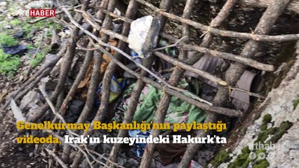 Teröristler yemek hazırlıklarını yarıda bırakıp kaçtı