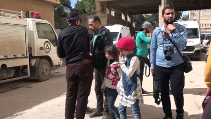 Doğu Guta'nın acısını dünyaya duyuran kız kardeşler göç ettirildi - İDLİB