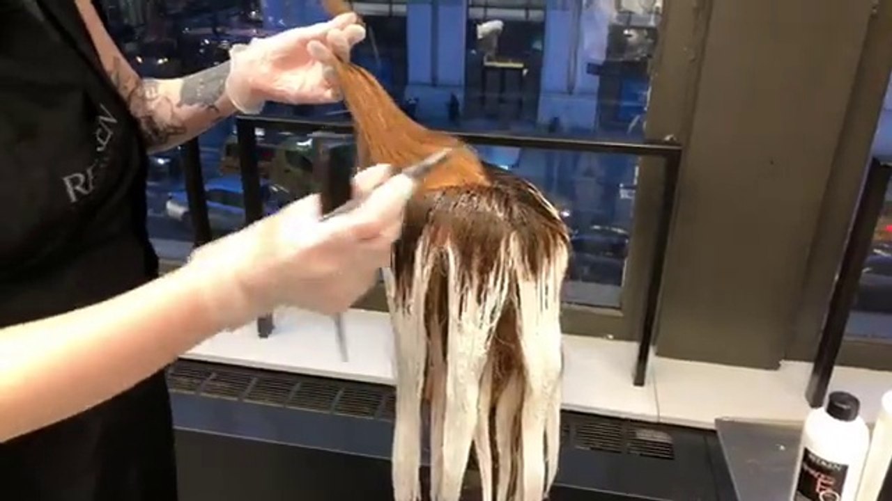 Balayage technique tutorial - Balayage Hair Color Tips