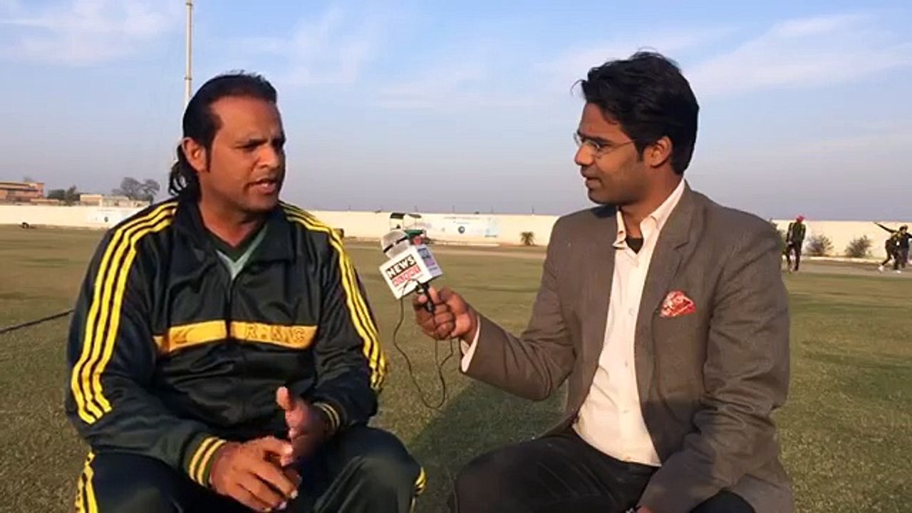 Rana Naveed ul hassan crickter interview