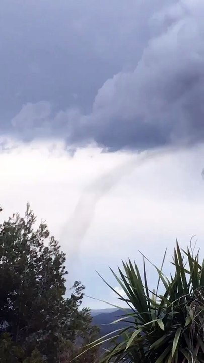 La mini tornade vue de La Farlède